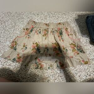 Floral skirt I thrifted a while ago and never wore!
